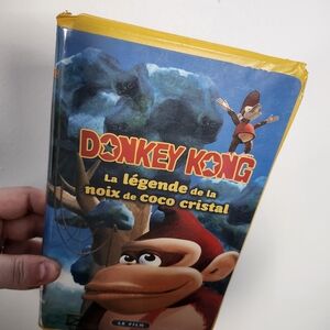 Donkey Kong VHS La Légende De La Noix De Coco Cristal